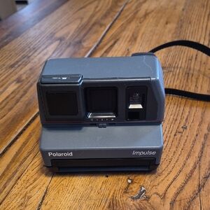 Polaroid Impulse Camera in Charcoal